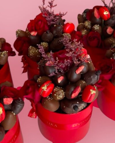 BOUQUET FRAISES CHOCOLAT